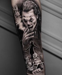 What Does The Joker Tattoo Meaning and English.