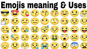 Whatsapp Emoji Meanings